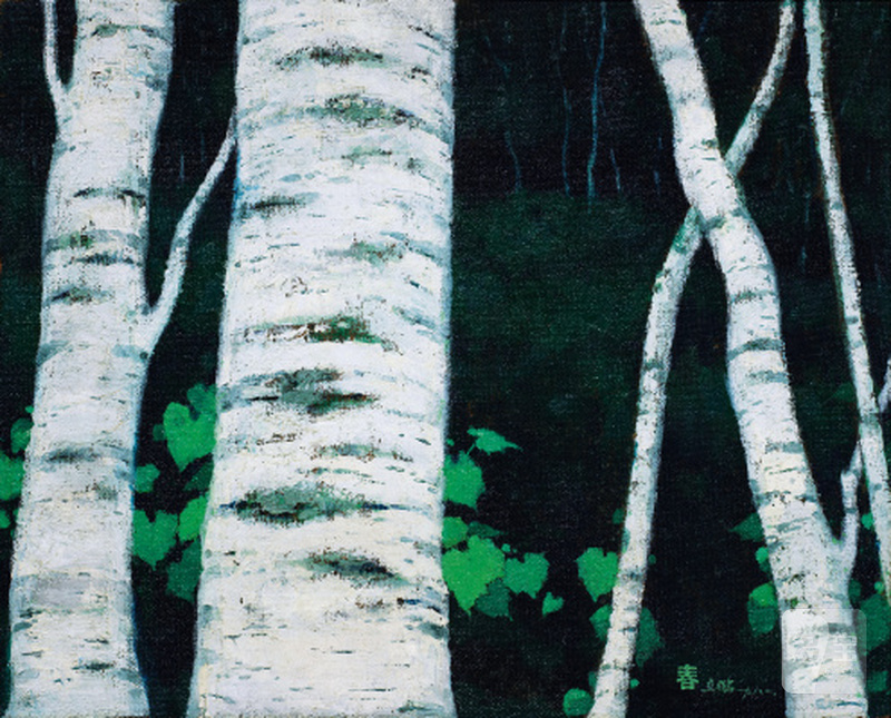 闻立鹏 WEN LIPENG (b.1931) 春 spring - 图1